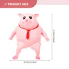 Intelligens leksaker pressa rosa grisar antistress leksak söt pressa djur härlig piggy doll stress lättnad leksak dekomprimering leksak barn gåvor 230919