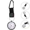 Pocket Watches Outdoor Climbing Watch Luminous Carabiner Hooks Unisex Hikers Alloy Clip Men Women