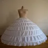 Vestido de baile feminino de crinolina, de alta qualidade, saia de 6 argolas, saia longa para casamento, vestido de noiva, vestido de baile 2649