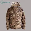 Vestes pour hommes Hiver Automne Hommes Polaire Militaire Veste Tactique Costume Imperméable Pêche En Plein Air Randonnée Camping Survêtements Manteau Thermique 230918