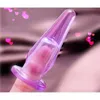 Массажер для взрослых, Анальная пробка на палец, расширитель простаты, ануса, анальные пробки, мастурбатор, стимулятор задницы для женщин и мужчин, товары для геев