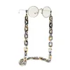Kind Frauen Glas Kette Gesichtsmaske Kette Halskette Riemen rutschfeste Brillenhalter Kordel Hals Sonnenbrillenband für Unisex Jewelry182R