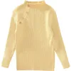 Swat mody wiosna dziewcząt swetry dzianiny pullover topy turtlrneck dziewcząt sweter 2-14 lat ubrania dla dzieci ciepłe dzieci Swetery 230919