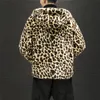 Herrjackor dyb zacq mode varm kärlek vinter jacka män kappa kvinna huva faux päls leopard casual smal parka mäns vinterrock s-3xl 230919