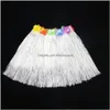 Party Decoration Grass Skirt Women Fashion Hawaii Dance Show Performance Skirts Bar Club Ha Cpa5751 Drop Delivery Home Garden Festiv Dhaxe