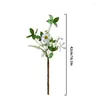 Decorative Flowers 1pc Simulated Little Wildflower Silk Fake Fower Branch Diy Flower Bouquet Arrangement Home Wedding Decoration