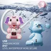 Jouets de bain Jouets de bain pour bébé douche de bain avec thermomètre de douche jouets d'eau de pulvérisation d'eau d'éléphant électrique pour enfants jouets de baignoire pour les tout-petits 230919