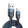 1M 3A Fast Charging Micro USB Type C Cable Mobile Phone Charger Cables for Samsung Xiaomi Data Cord