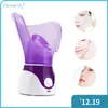 Steamer Heating Steamer Skin Moisturizing Pore Clean Face Mist Steam Sprayer Anti Wrinkle Deep Hydration Humidifier Skincare Tool 230918