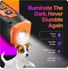 Dog Bowls Fearers 2023 relection Pet Repeller Train Training Device Reconsable Artergable Anti Raderrent with LED Flashlight 230919