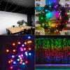 Светодиодные струны вечеринка 20 м 130Leds RGB Светодиодные сказочные огни красочные садовые струны световые гарлендская музыка Рождество свадебное праздничное вечеринка по случаю дня рождения украшения HKD230919