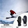 Kayak Eldivenleri Kış Sıcak Su Geçirmez Kar Gizli Beş Finger Tasarım Snowboard Erkekler ve Kadınlar 230918