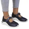 Klänningskor avslappnade kvinnliga sneakers kvinnors vulkaniserade skor 2023 sommartrender andas mesh plattform kil loafers sport löpskor j230919