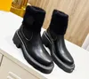 Boots leather plush with stylish simple style classic design