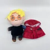 Plush Dolls 16cm Trigun Stampede Vash the Doll Cartoon Stuffed Soft Toy Birthday Gift For Children 230919