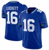 Maillots de football pour hommes 12 Fan 80 Steve Largent 96 Cortez Kennedy 52 Darrell Taylor 42 Drake Thomas 13 Cody Thompson 93 Cameron Young 25 Kenny McIntosh 49 Joshua Onujiogu