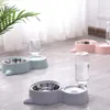 Bubble Pet Ciotole Alimentatore automatico in acciaio inossidabile Distributore di acqua Contenitore per alimenti per gatti Cani Gattini Forniture Drop Ship Y200917286P