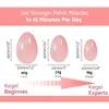 Massage Stones Rocks Natural Rose Quartz Yoni Egg Set Jade Vaginal Muscle Firming Kegel Exercise Crystal Wand Feminine Hygiene Stone 230918