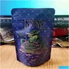 Packing Bags Dinosaur Astronaut Mylar 3.5 Gram Package Zipper Pouch 7G 3.5G California Sf Gummmies Packaging Bag 10X12.5Cm Jllilo Dr Dhpon