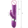 Leksaksmassager g-spot kanin dubbel vibrator för kvinna strapon onani klitoris stimulator dildo vattentät laddningsbara vuxna vuxna
