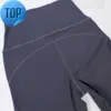 LL Pantaloni svasati da yoga Pantaloni lunghi scanalati da donna a vita alta Slim Fit Pantaloni a zampa d'elefante Mostra gambe Rete fitness Tinta unitahG