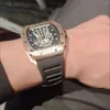 Armbandsur mäns vattentäta klockor militär stil sport kronograf topp lyxig noctilucent legering vaktsida mode man quartz armbandsur