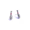 Stud Sports Ball Forme Boucles d'oreilles Softball Basketball Volleyball Bowling Baseball Football Rugby Bling Cristal Pour Femmes Bijoux Drop De Dhc1Q