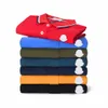 Designer de moda homens polo camisa clássico masculino luxo camisa polo casual masculino t-shirt serpentina monograma impressão bordado moda high street bag