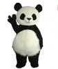 2024 Vente directe d'usine Costume de mascotte de panda géant Costume de mascotte de Noël Livraison gratuite