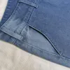 Jeans femininos denim mulheres moda calças largas 2023 branqueado perna larga streetwear calças lavadas azul longo