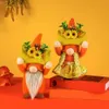 Decorative Objects Figurines Plush Gnome Doll Enchanting Fall Toy Glowing Ledlit Batteryoperated Stuffed Thanksgiving Gift Sunflower 230919