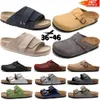 2023 nuevos diseñadores zapatillas Boston múltiples estilos de vender hombres de verano para mujeres planos clásicos sandalias unisex sandalias casuales tamaño 35-46