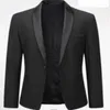 Men's Suits Fashion Business Casual Blazer White Red Green Black Solid Color Slim Fit Jacket Wedding Groom Party Suit Coat