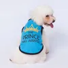 Abbigliamento per cani Abbigliamento Principessa Corona Gilet di cotone Cucciolo Dolce Camicie casual Costume per cani di piccola taglia Abbigliamento per animali T-shirt Articoli per animali domestici