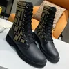 Designer Ankle Boots Silhouette Boot Martin Booties Womens Shoes Chelsea Motorcykel Ridning Stretch High Heel Sneaker Winter Woman Martin 35-41