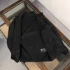 Version correcte de la veste de sport décontractée à capuche imperméable pour hommes avec fermeture éclair polyvalente trench coat8LOV