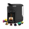 Machine à café italienne Nespresso 3 en 1, compatible avec plusieurs capsules, tasse unique moulue, café goutte à goutte