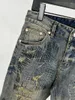 Jeans pour hommes LS0910 Mode 2023 Piste de luxe Design européen Vêtements de style de fête