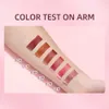 Jelly Liquid Lipstick Waterproof Non-Stick Cup Mirror Solid Lip Gloss Clear varaktiga fuktgivande läppstift Makeup Cosmetic