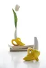 Wazony Realistyczne modelowanie Wysokiego Symulacji Symulacja wazonu ceramiczna hydroponiczna układ kwiatowy bananowy bananowy