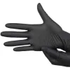 Partihandel nitril engångshandskar Black Glove Gloves Industrial Powder Free Latex Free PPE Garden 12 ll