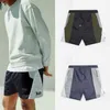 T-shirt de manga curta tecido homens mulheres bainha bordado kith shorts com zíper bolsos malha calças retalhos cor board2758