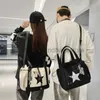 Umhängetaschen, personalisierte Damen-Horizontalkörpertasche im Y2K-Stil, große Kapazität, Paar, lässige Nylon-Handtasche, Luxus-Rod-Handtasche, stilvoller Handtaschenladen