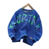 Hoodies Sweatshirts Boys Jacket Overtro Retro Spring Autumn Top Thiceen Pullover Tops Cotton Toddler Babys Kids 230919
