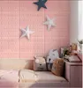 Wall Stickers 10Pcs 7770cm 3D Faux Brick Bedroom Home Decor Waterproof Self Adhesive Living Room Wallpaper 230919