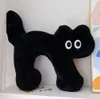 Poupées en peluche Coussin de chat d'Halloween Poupée en peluche Horreur Chapeau de magicien Citrouille Oreiller en peluche Jouets en peluche doux Cadeaux d'anniversaire pour enfants Décorations de vacances 230919