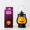 Andra evenemangsfestleveranser Halloween Small Night Light Portable Pumpkin Lamp Electronic Candle with Battery LED Christmas Ornament Home Decorations 230919