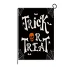 Halloween garden flag courtyard Camping Flags Happy Halloween holiday decorations welcome yard Banner linen material Customizable P96