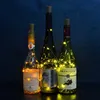 LED Strings Party 10 عبوات شمسية Garland Fairy Light Wine Bottle Light