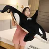 Poupées en peluche 50 / 75CM Simulation épaulard jouets en peluche peluche Orcinus Orca poisson poupée requin dessin animé doux sommeil oreiller enfants filles bébé cadeau 230919